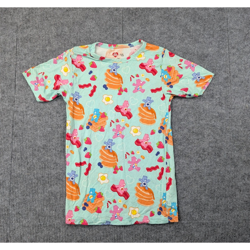 Birdie Bean Care Bears Shirt Kid 7/8Y Bamboo Novelty Sleep Lightweight Breakfast